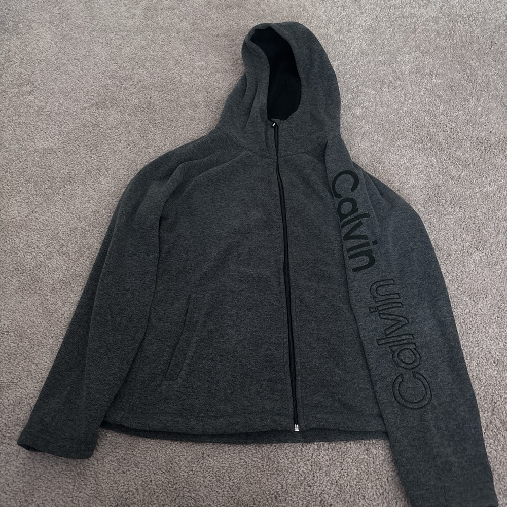 Calvin Klein Performance Charcoal Jacket